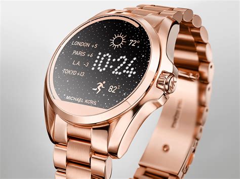 michael kors rose gold smartwatch